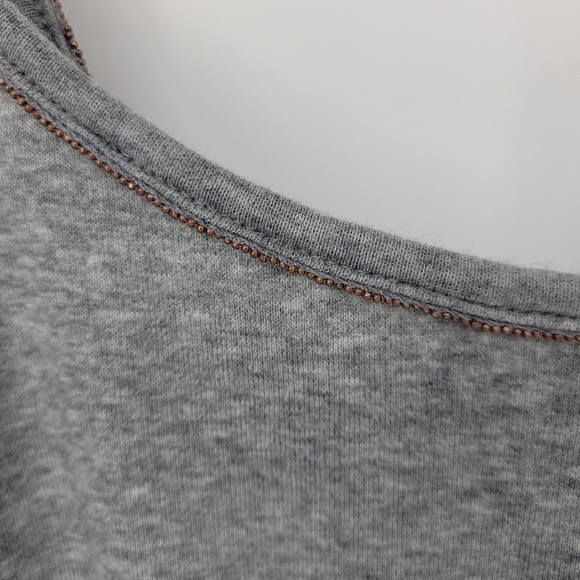 Mossimo Womens Grey Tank with Metallic Thread Detail Size xxl - Picture 8 of 11